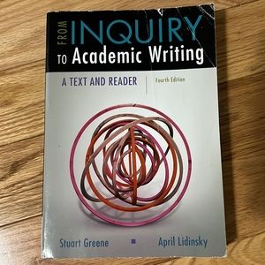 From Inquiry to Academic Writing college textbook